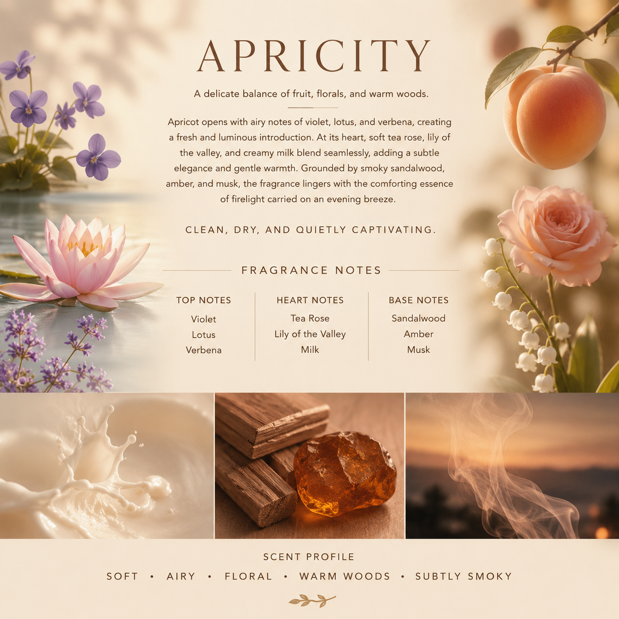 Apricity Fragrance Premium Fragrance Oil